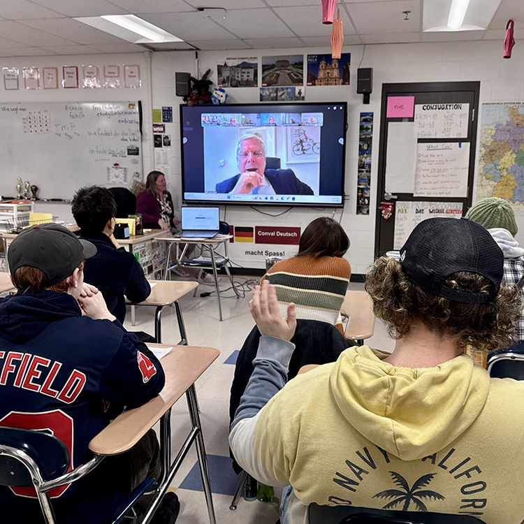 Video Call With German Parliamentarian
